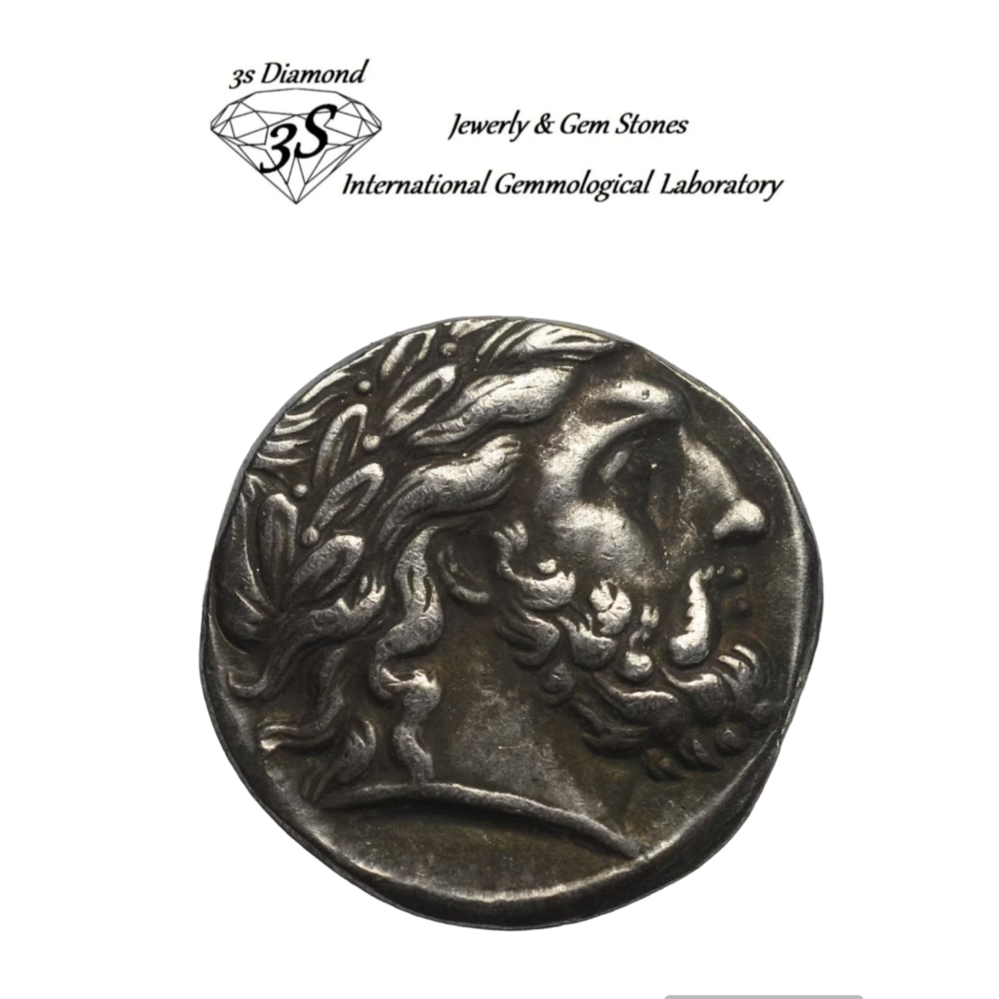 Monedas de plata de la antigua Grecia: Filipo II y Zeus, 323-315 a. C.