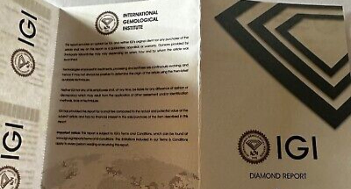 Diamantes de inversión con certificado Igi 2,54 ct D IF
