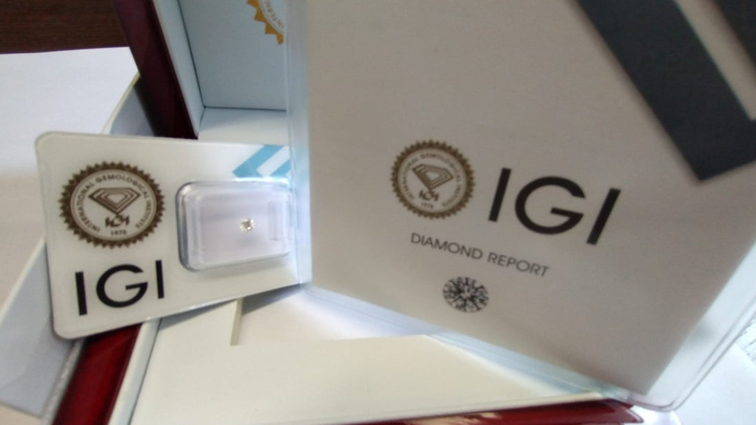 Diamante de inversión certificado igi 1.52 D IF