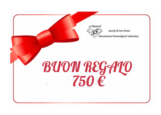 Tarjeta regalo de 750 euros para utilizar en 12 meses