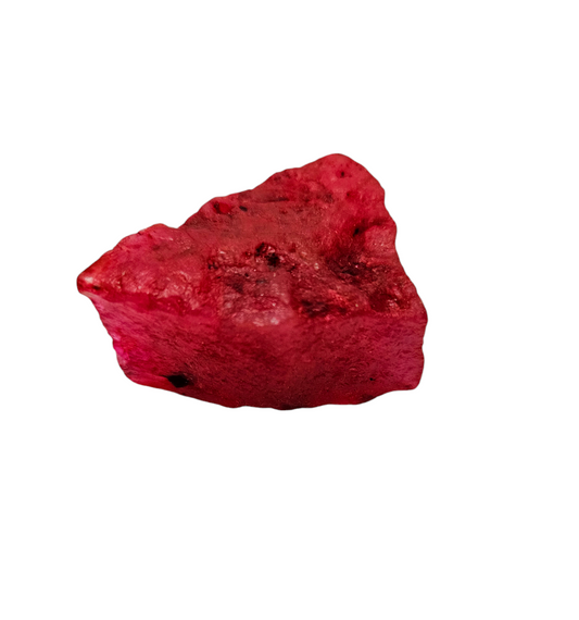 Rubí natural crudo rojo paloma 227 ct