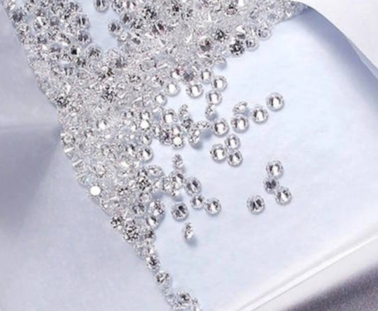lot 1ct natural diamonds of 1.10mm Color D VVS1